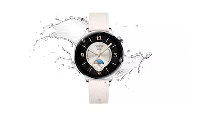 Reloj inteligente OPPO Watch X2 Mini mojado
