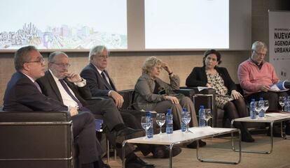 Un momento del encuentro 'Los objetivos de desarrollo sostenible y la nueva agenda urbana' celebrado en Madrid el 25 de enero.