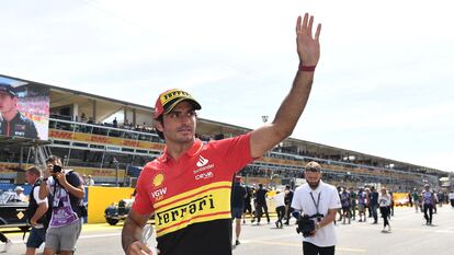 Carlos Sainz, el fin de semana en Monza.