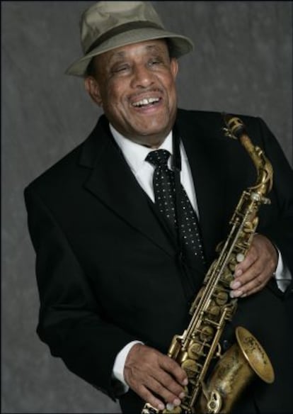 El saxofonista Lou Donaldson.