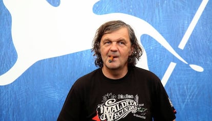 El director Emir Kusturica en la 73&ordf; edici&oacute;n del Festival de Venecia.