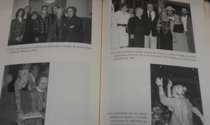 Im&aacute;genes de la biograf&iacute;a de Pilar Soler.