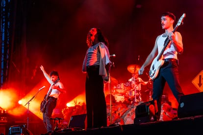 Arde Bogotá durante su actuación en Mad Cool, el 12 de julio de 2025.