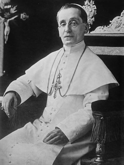 Retrato del papa Benedicto XV.