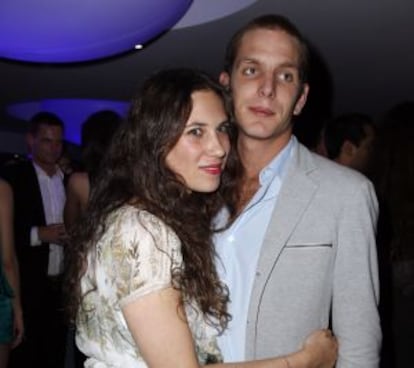 Andrea Casiraghi y Tatiana Santo Domingo.