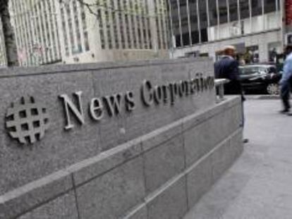 Las oficinas principales de News Corp, en Nueva York. EFE/Archivo