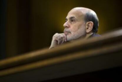 El presidente de la Reserva Federal (Fed), Ben Bernanke.