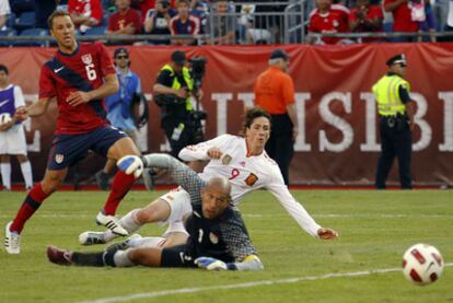 Torres logra el último gol del partido