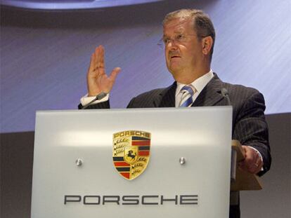 Wendelin Wiedeking, presidente del consejo de administración de Porsche.