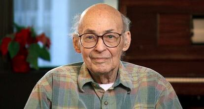 Imagen de vídeo facilitada por la Fundación BBVA de Marvin Minsky