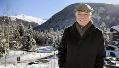 El presidente de BBVA, Francisco Gonz&aacute;lez, en Davos el 21 de enero de 2016. 