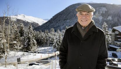 El presidente de BBVA, Francisco González, en Davos el 21 de enero de 2016.