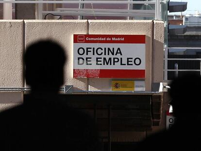 Una oficina de empleo en Madrid