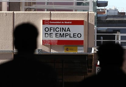 Una oficina de empleo en Madrid