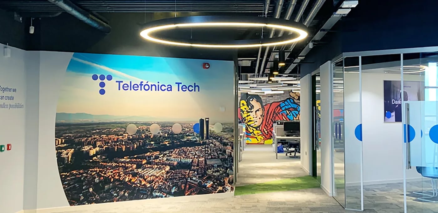 Oficinas de Telefónica Tech.
