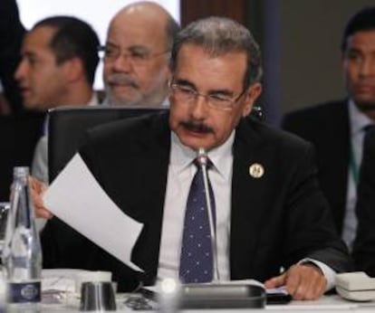 En la imagen, el presidente de la República Dominicana, Danilo Medina. EFE/Archivo