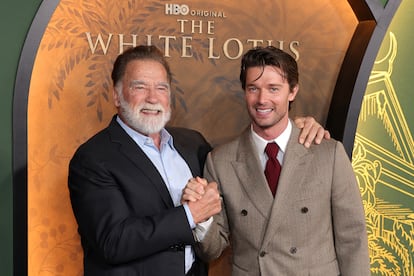 Arnold y Patrick Schwarzenegger