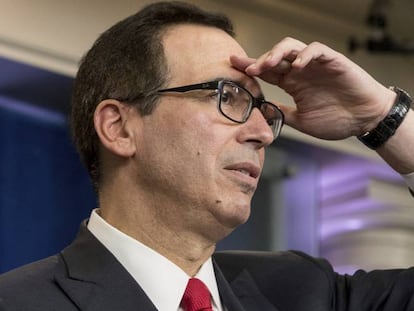 Steve Mnuchin, secretario del Tesoro de EE UU