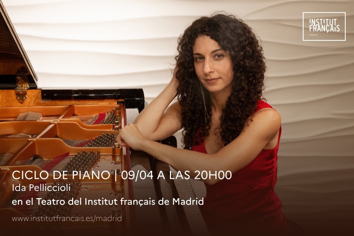 Ida Pelliccioli protagoniza el próximo concierto del ciclo de piano 'Résonance' del Institut français. 