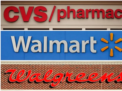 Crisis de opioides: Walmart, CVS y Walgreens