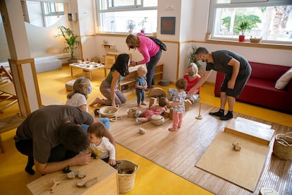 Els Tres Trombs (Barcelona) es un espacio pensado para el desarrollo de los niños de 0 a 3 años.