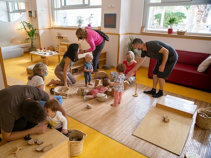 Els Tres Trombs (Barcelona) es un espacio pensado para el desarrollo de los niños de 0 a 3 años.