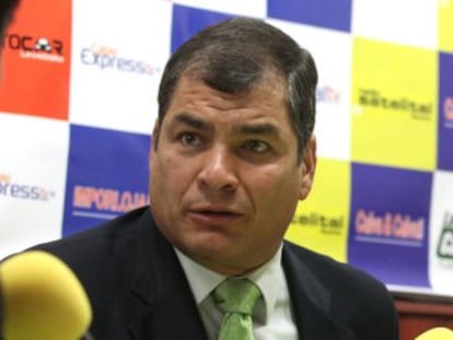 El presidente ecuatoriano, Rafael Correa, el 17 de agosto de 2012.