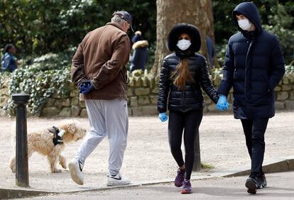 Battersea Park, en Londres, este sábado por la mañana Tolga AKMEN (AFP).