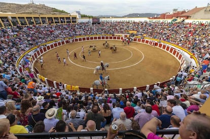 Tarde de toros en Calasparra, en la feria de septiembre de 2019.