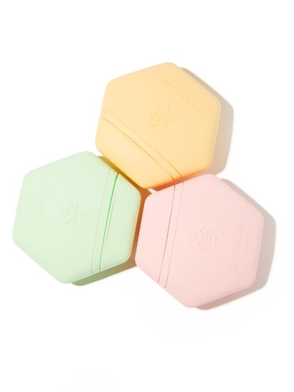 Cremas de manos Aqua Allegoria de GUERLAIN, en los aromas de Mandarine Basilic, Rosa Verde y Rosa Rossa.