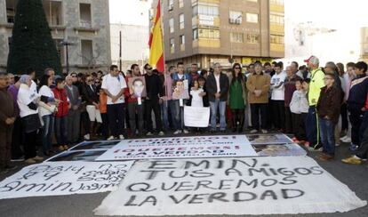 Manifestaci&oacute;n por los dos magreb&iacute;es en Melilla.