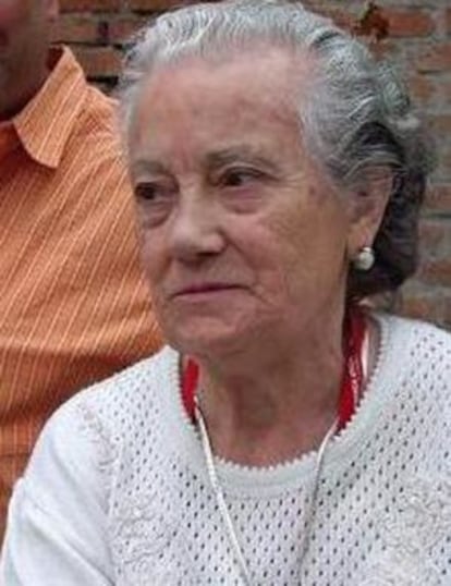 Nieves Torres, represaliada por el franquismo.