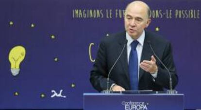 El ministro francs de Econm, Pierre Moscovici. EFE/Archivo