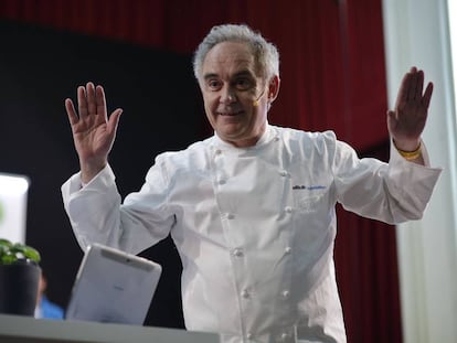 Ferrán Adrià te introduce en la cocina japonesa desde el escenario del Teatro Real