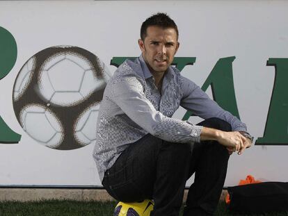 Marchena, el jueves pasado en la ciudad deportiva del Villarreal.
