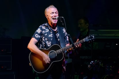Gary Kemp actuando en Nueva York, en 2022. 