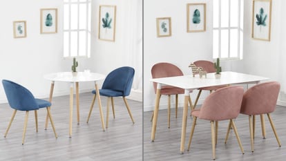 silla terciopelo, sillas de comedor, sillas baratas, sillas de salón, sillas terciopelo rosa, sillas terciopelo comedor, sillas terciopelo verde