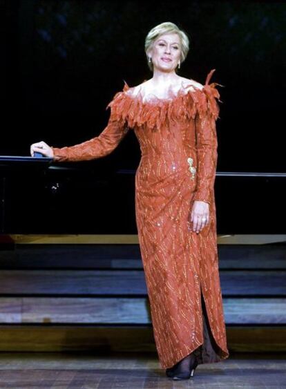 La soprano neozelandesa Kiri Te Kanawa y el tenor catalán Joan Carreras actuaron el pasado 22 de diciembre en el Palau de la Música. Te Kanawa ya actuó en el Palau en 2007.