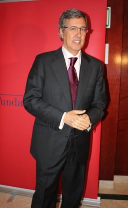 El periodista Ernesto Sáenz de Buruaga.