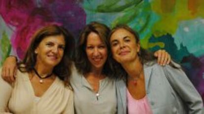 Rocío Padura, Rocío Gálatas y María Eugenia Fernández.