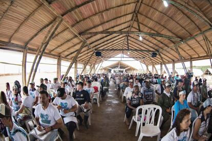 Más de 200 delegados de las FARC de diferentes frentes participaron en la X Conferencia.