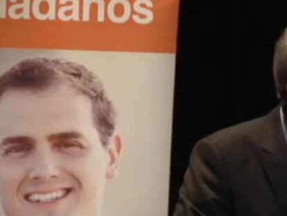 El economista Luis Garicano en la presentaci&oacute;n de las propuestas econ&oacute;micas de Ciudadanos.