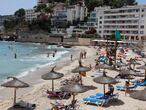 La playa de Cala Major, en Mallorca, el pasado agosto