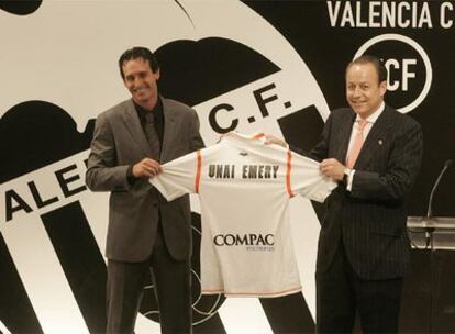 Emery, en su presentación como técnico valencianista