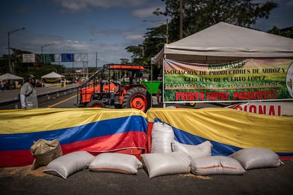 Paro arrocero en Colombia