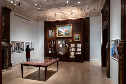 Sala del Museo Judío en Nueva York donde se expone una muestra dedicada a la familia Ephrussi.
