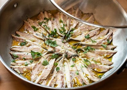 Boquerones amoragaos