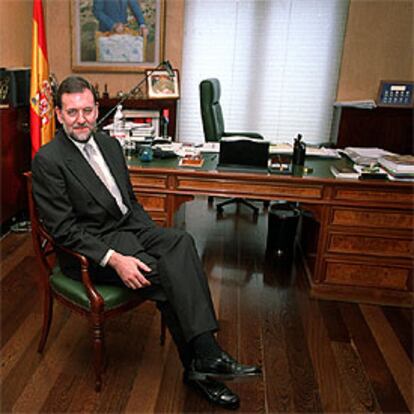 Mariano Rajoy, vicepresidente del Gobierno, en su despacho.