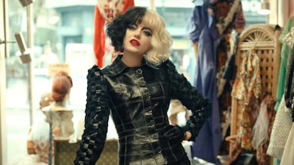 Emma Stone, em 'Cruella'.