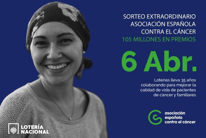 Sorteo Lotería Nacional con el cáncer